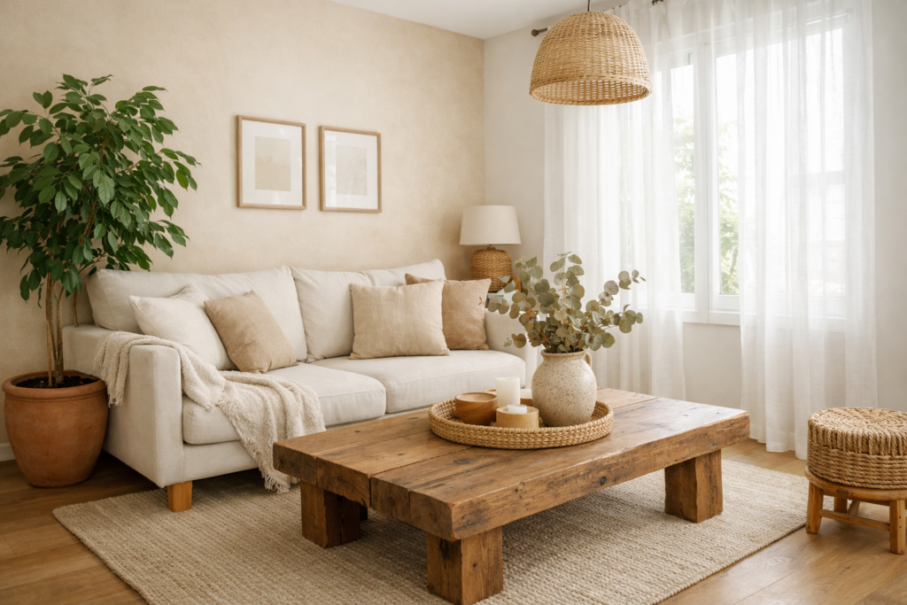 Home staging éco-responsable salon naturel Pays Drouais - Delphine Galéa iAD